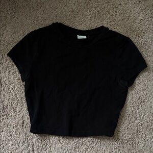 TNA Black Women's Crop Top